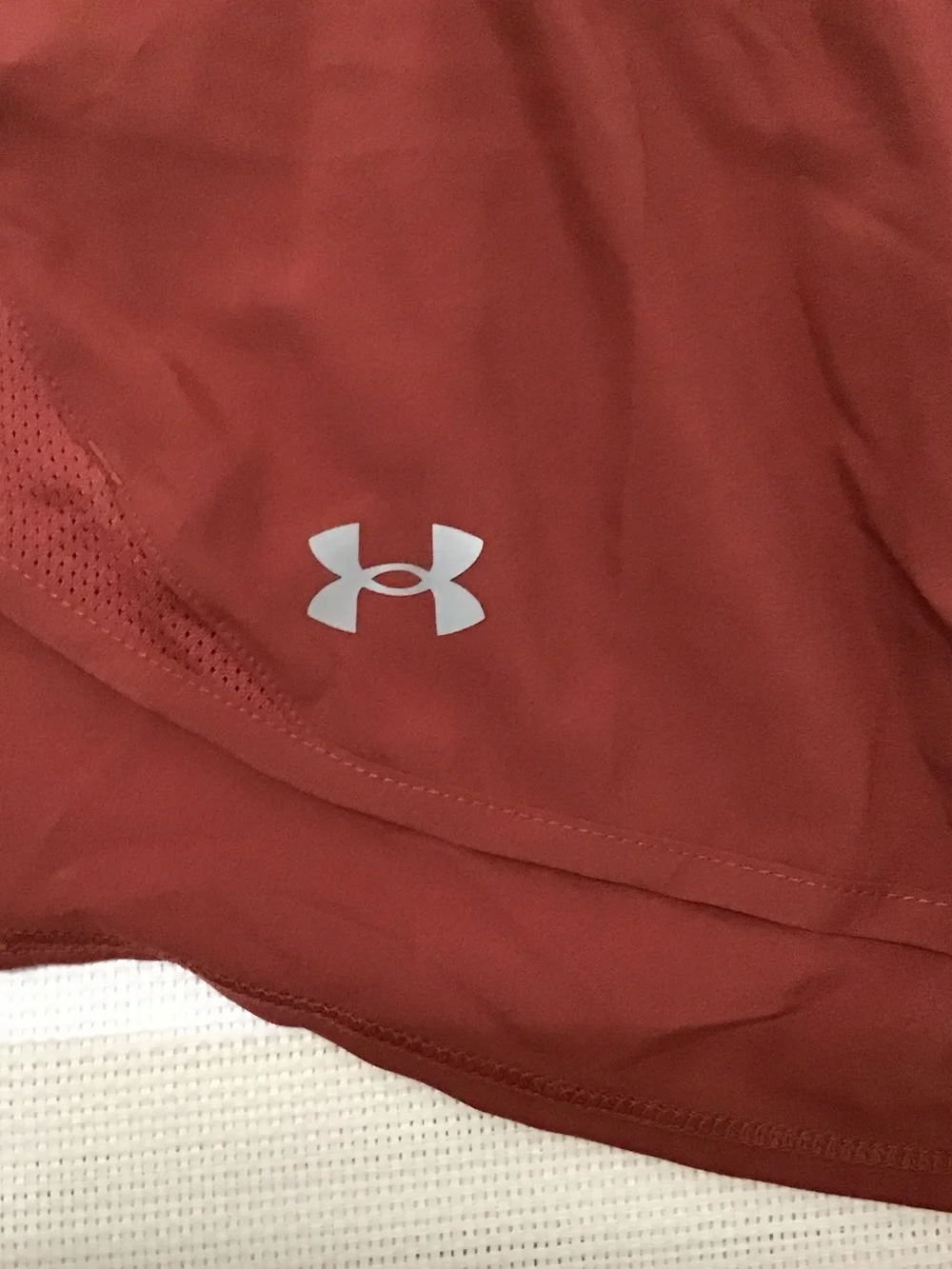 Under Armour Rust Orange Women’s Athletic Shorts